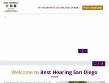 Tablet Screenshot of besthearingsandiego.com